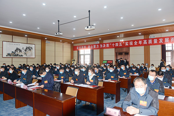 山(shān)東景芝白酒有(yǒu)限公(gōng)司工(gōng)會委員會第一屆一次會員代表大會召開